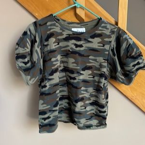 Camo sweatshirt material